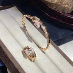 [Shinejoy]SERPENTI BRACELET DIAMONDS PINK GOLD