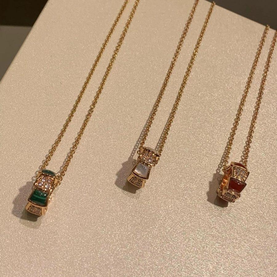 [Shinejoy]SERPENTI PEDANT DIAMOND NECKLACE