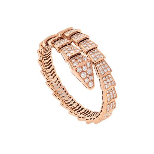 [Shinejoy]SERPENTI BRACELET 8MM PINK GOLD DIAMOND
