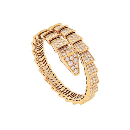 [Shinejoy]SERPENTI BRACELET 8MM GOLD DIAMOND