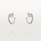[Shinejoy]JUSTE EARRINGS 12.75MM SILVER DIAMOND