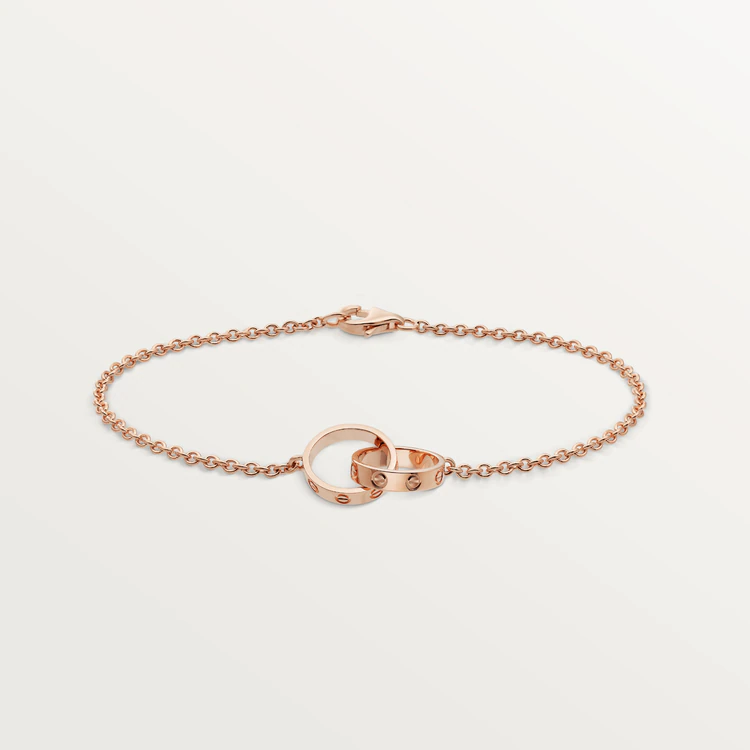 [Shinejoy]LOVE BRACELET DOUBLE RING