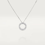 [Shinejoy]LOVE NECKLACE ADJUSTABLE SILVER