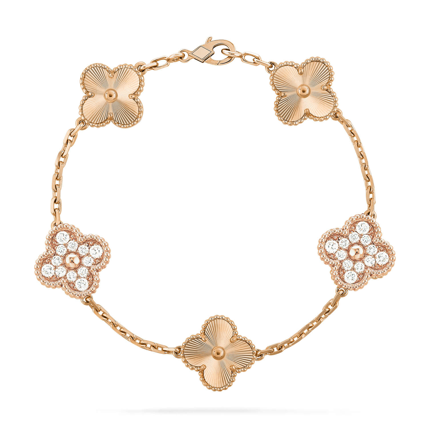 [⭐Shinejoy] CLOVER 5 MOTIF LASER BRACELET COLLECTION