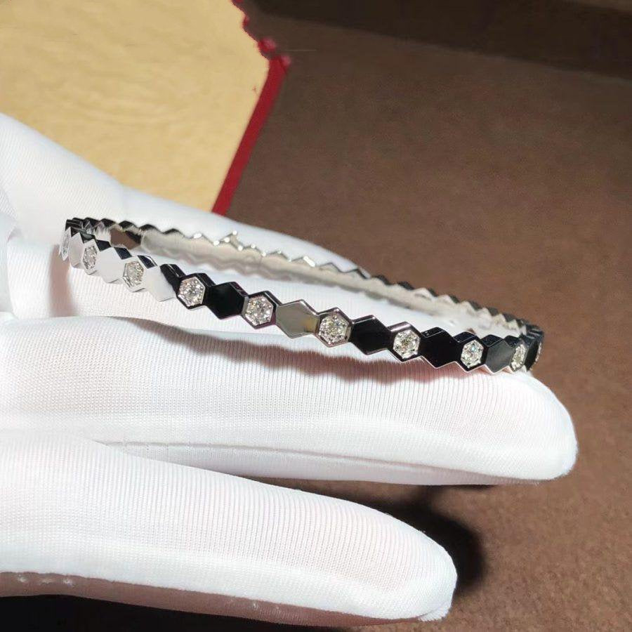 [Shinejoy]BEE LOVE SILVER DIAMOND BRACELET