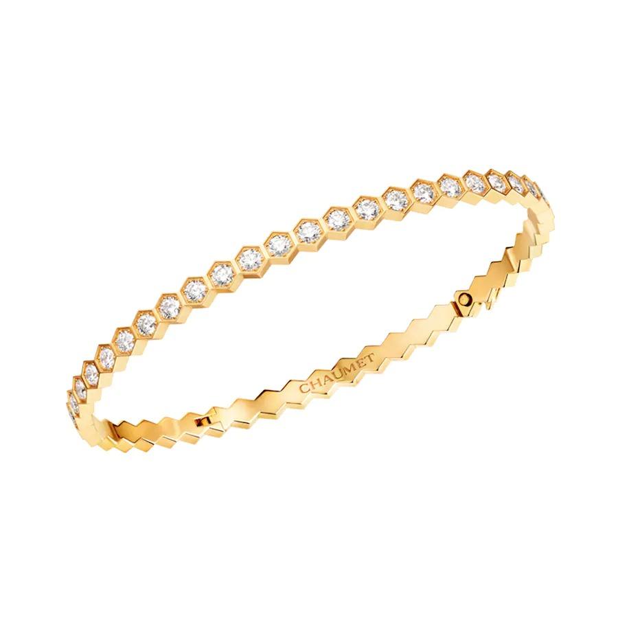 [Shinejoy]Bracelet BEE LOVE en or serti de diamants 
