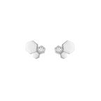 [Shinejoy]BEE LOVE SILVER DIAMOND EARRINGS