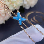 [Shinejoy]JEUX BRACELET TURQUOISE PINK GOLD 1 DIAMOND