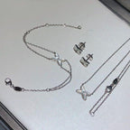 [Shinejoy]JEUX BRACELET WHITE MOP SILVER 1 DIAMOND