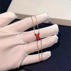 [Shinejoy]JEUX BRACELET CARNELIAN PINK GOLD 1 DIAMOND