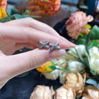 [Shinejoy]JEUX DE BOUCLES D'OREILLES DIAMANT ARGENT