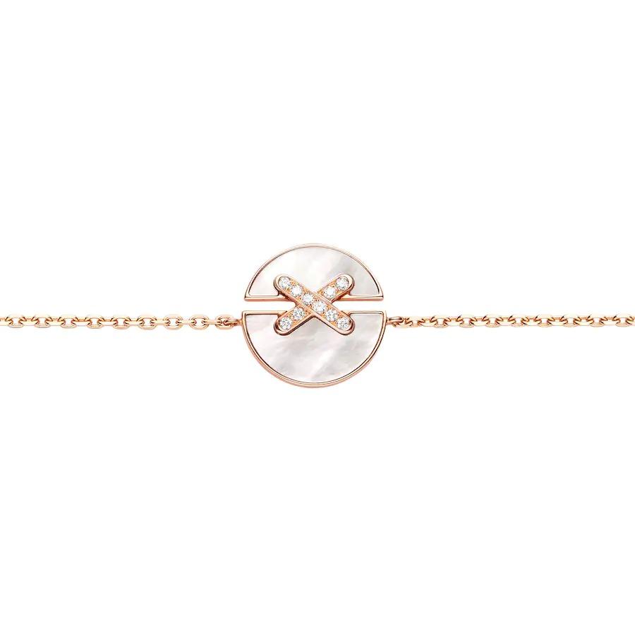 [Shinejoy]JEUX DE BRACELET MOP PINK GOLD DIAMONDS
