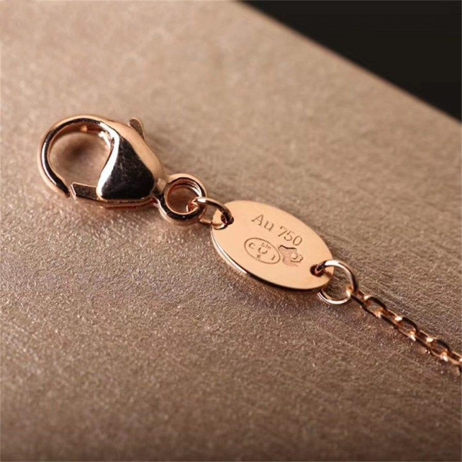 [Shinejoy]Hollow Design Four-Leaf Clover Flower Shape Ring