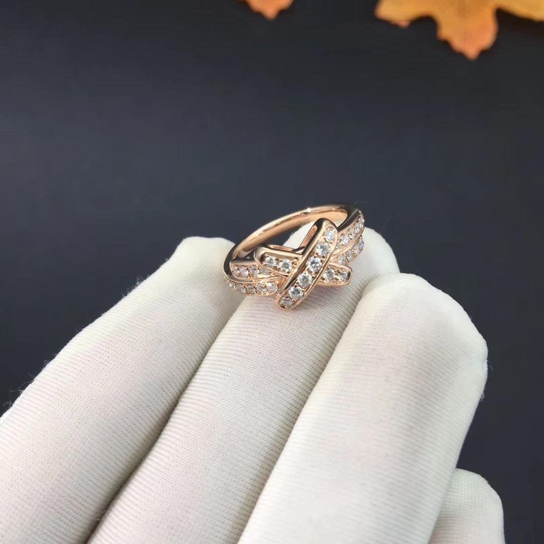 [Shinejoy]JEUX DE RING PINK GOLD DIAMOND