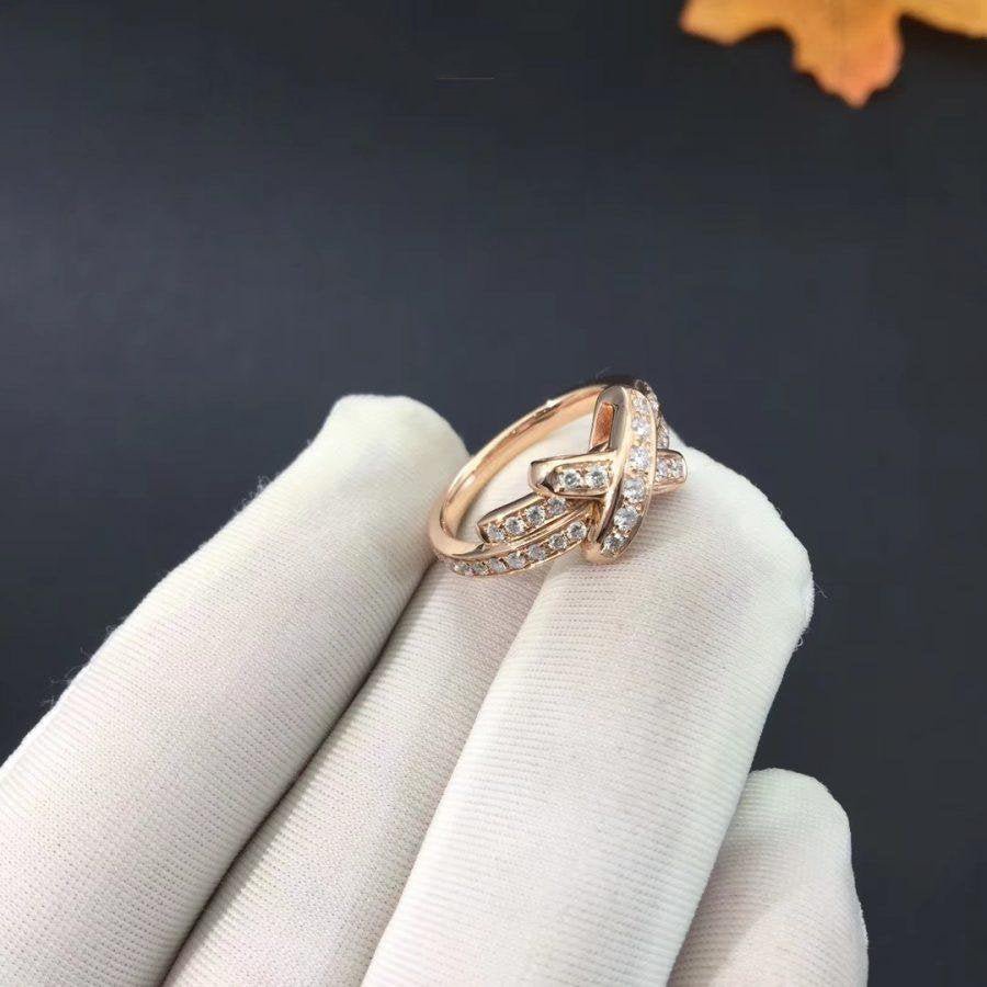 [Shinejoy]JEUX DE RING PINK GOLD DIAMOND