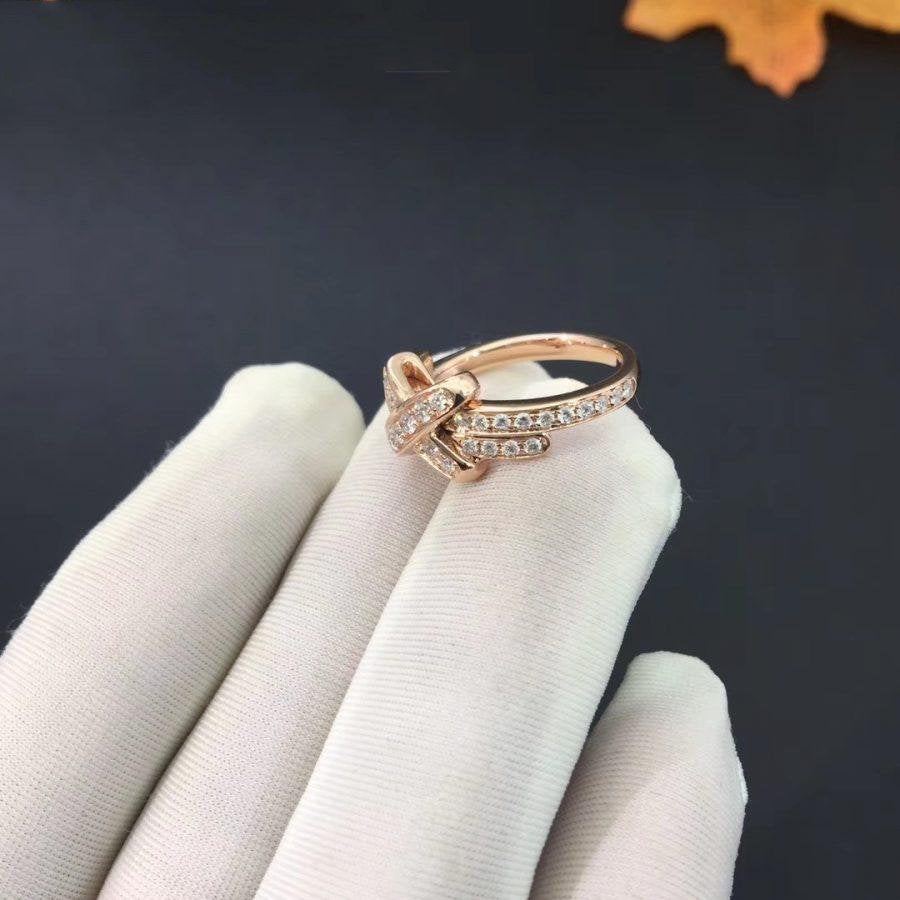 [Shinejoy]JEUX DE RING PINK GOLD DIAMOND