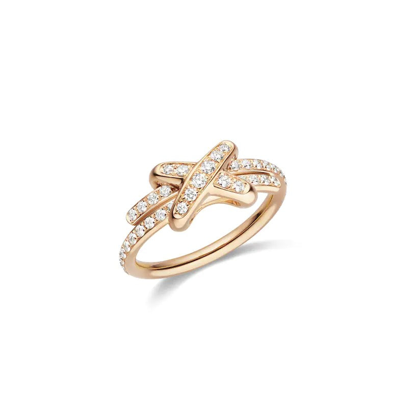 [Shinejoy]JEUX DE RING PINK GOLD DIAMOND