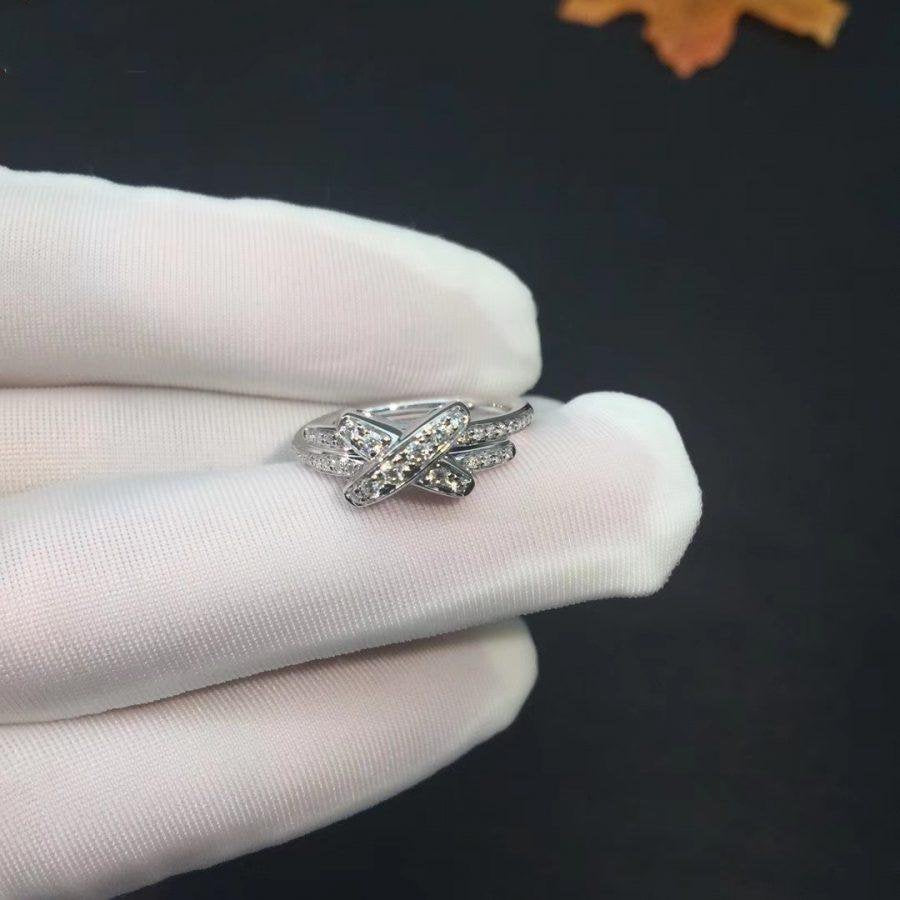 [Shinejoy]JEUX DE SILVER DIAMOND RING