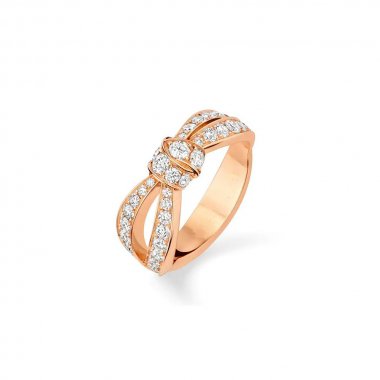 [Shinejoy]LIENS PINK GOLD DIAMOND RING