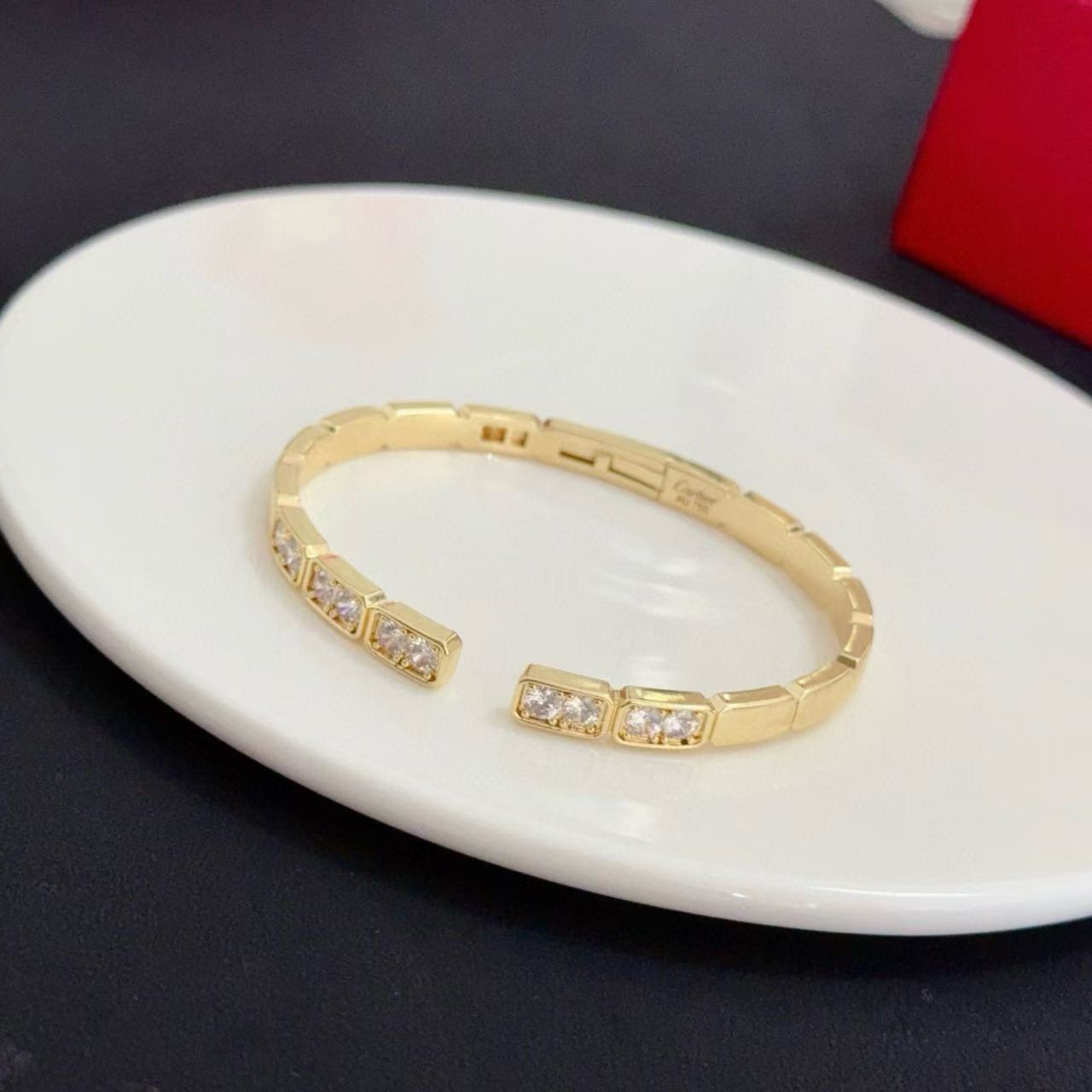 [Shinejoy jewelrys]LOVE DIAMOND OPEN  BRACELET
