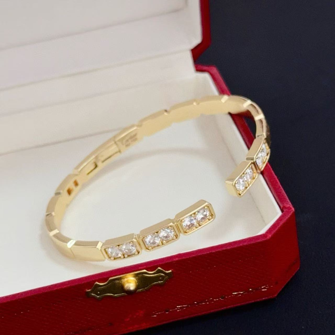 [Shinejoy jewelrys]LOVE DIAMOND OPEN  BRACELET