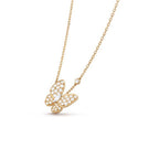 [Shinejoy]BUTTERFLY DIAMOND NECKLACE