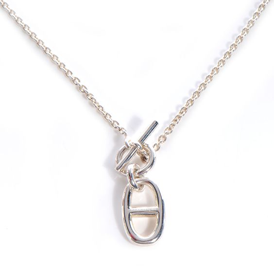 [Shinejoy]HM CHAINE D'ANCRE PENDANT NECKLACE STERLING SILVER