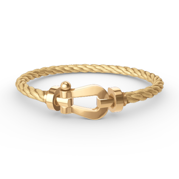 [Shinejoy]FORCE LARGE HORSESHOE NO DIAMOND BRACELET GOLD