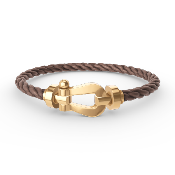 [Shinejoy] FORCE GRAND FER À CHEVAL SANS DIAMANT BRACELET OR