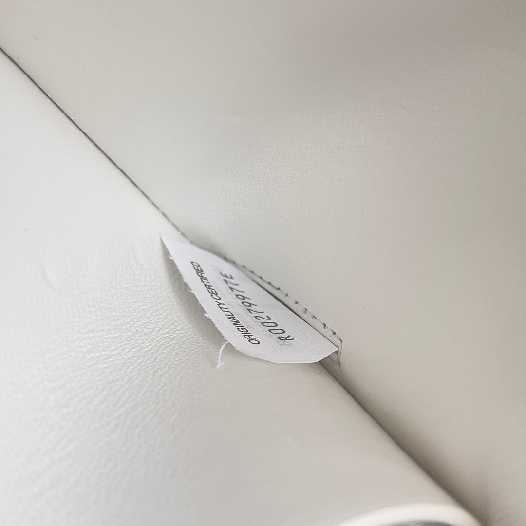 SAC ANDIAMO 19 EN CUIR DE VEAU BLANC