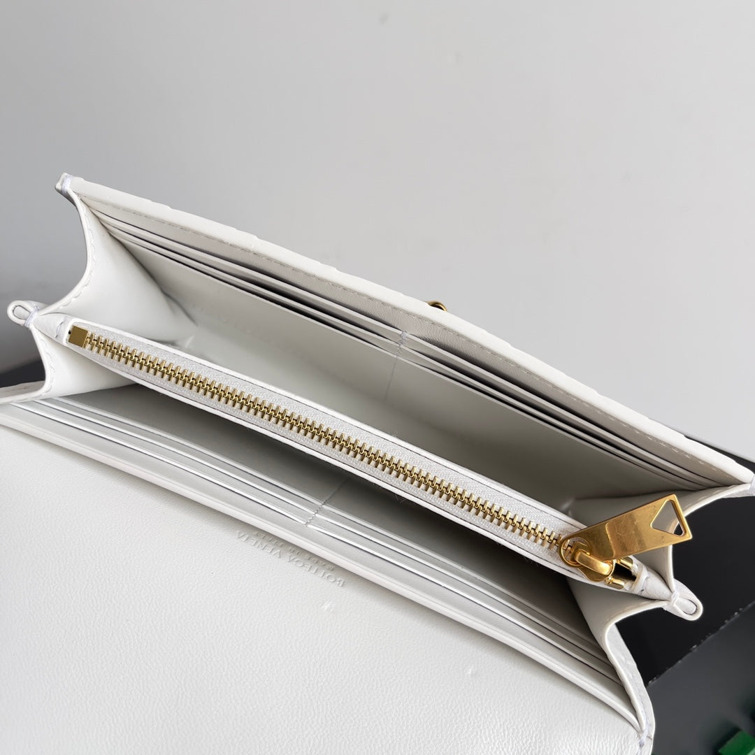 SAC ANDIAMO 19 EN CUIR DE VEAU BLANC