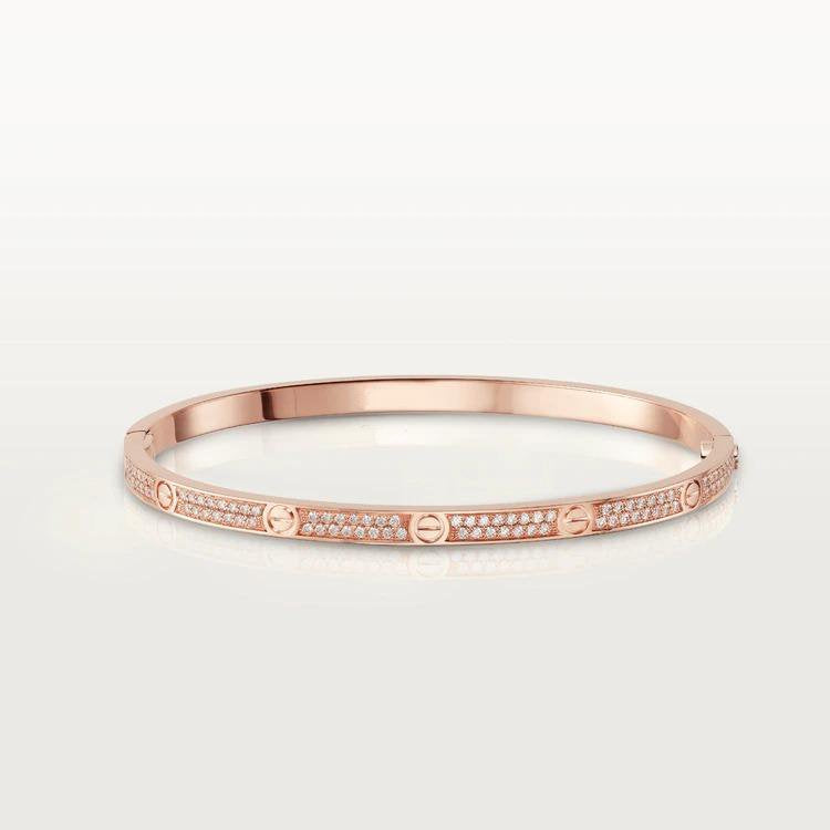 [Shinejoy]LOVE BRACELET 3.65MM DIAMOND-PAVED