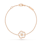 [Shinejoy]LUCKY WHITE MOP PLUM BLOSSOM  BRACELET