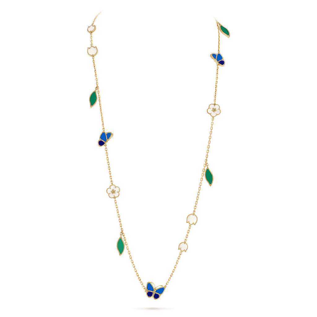 [Shinejoy] 2026 NEW CLOVER 15 MOTIFS LUCKY NECKLACE