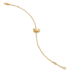 [Shinejoy]フリヴォル ゴールド フラワー ブレスレット