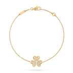 [Shinejoy]FRIVOLE GOLD FLOWER DIAMOND BRACELET