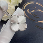 [Shinejoy] COLLIER TRÈFLE 25MM ARGENT GRAND TRÉMON