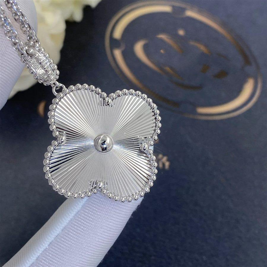 [Shinejoy] COLLIER TRÈFLE 25MM ARGENT GRAND TRÉMON