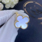 [Shinejoy]CLOVER WHITE MOP RING