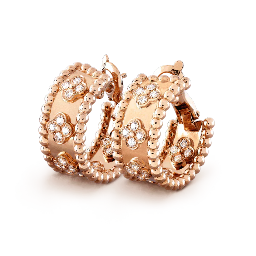 [Shinejoy]Boucles d'oreilles en diamant PERLEE