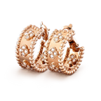 [Shinejoy]Boucles d'oreilles en diamant PERLEE