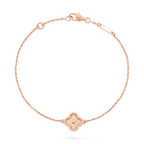 [Shinejoy]クローバーシングルフラワーブレスレット