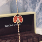 [Shinejoy]LUCKY SPRING 1 MOTIF PINK GOLD BRACELET