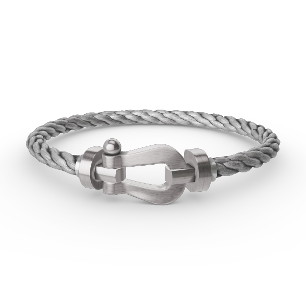 [Shinejoy] FORCE GRAND FER À CHEVAL SANS DIAMANT BRACELET ARGENT