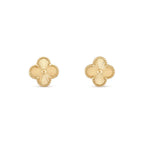 [Shinejoy]CLOVER MEDIUM 1 MOTIFS LASER EARRINGS